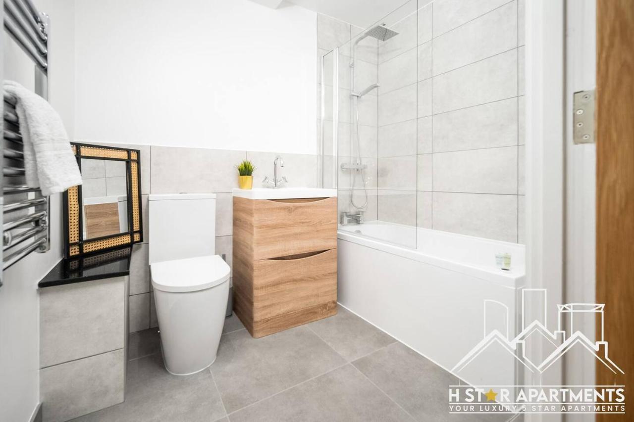 Stylish 1Br Apartment In Birmingham City Centre Luaran gambar